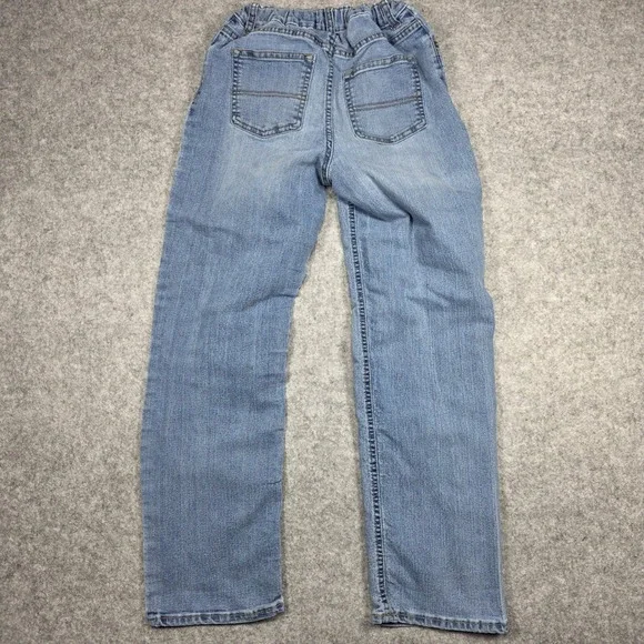 OshKosh B'gosh Jeans Girls 14R Blue Straight Classic Stretch Medium Wash - Picture 7 of 8